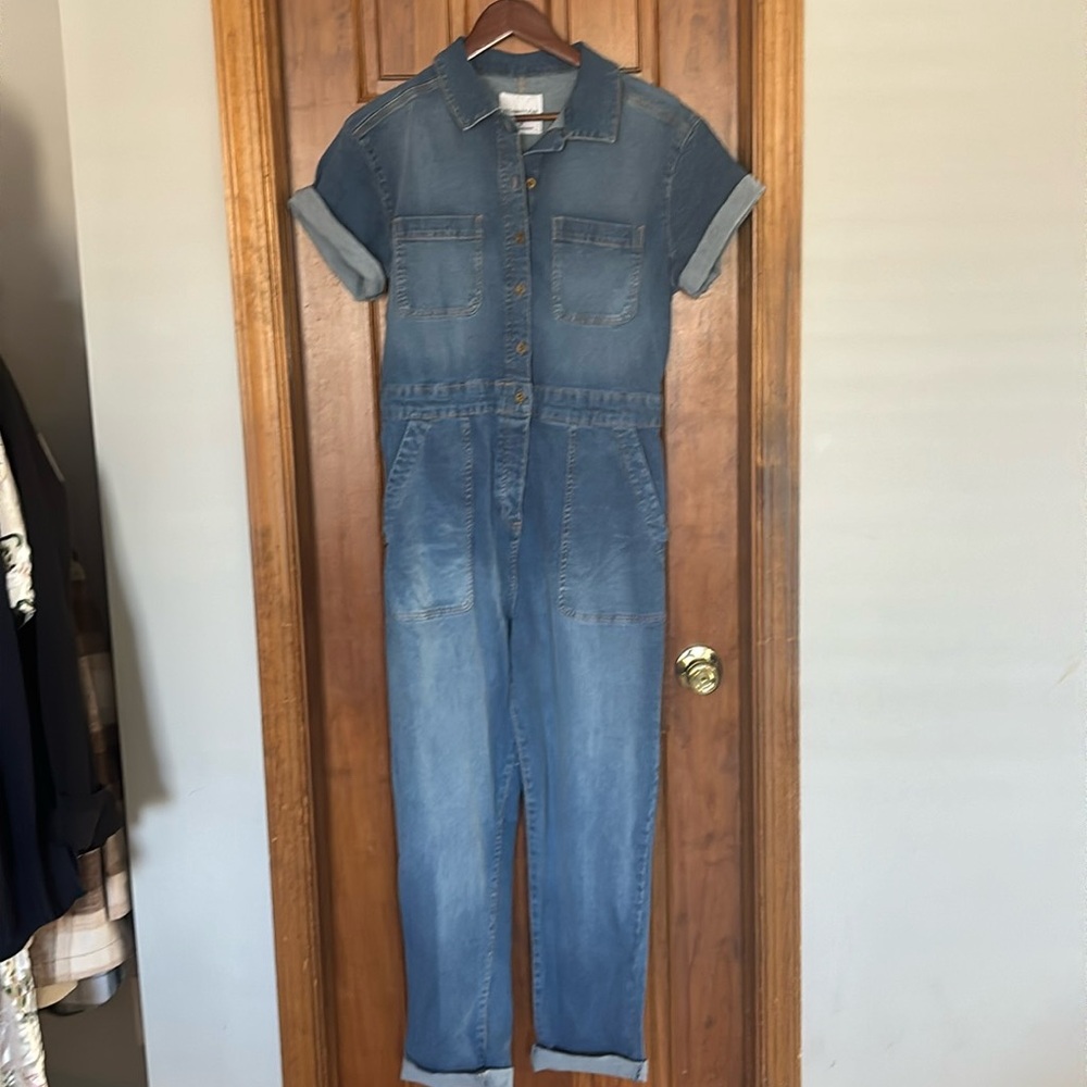 New with no tags denim jumpsuit